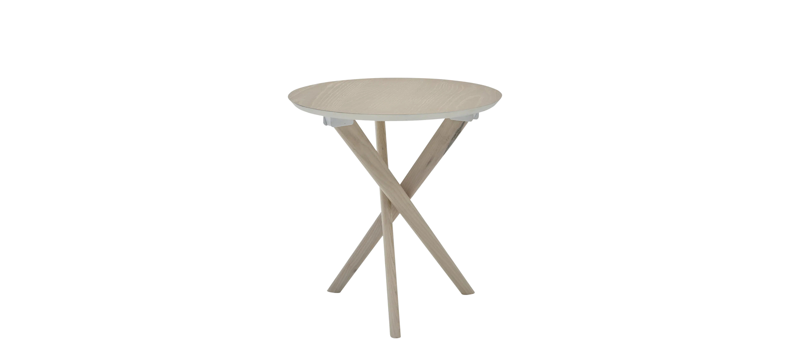 Roomio No. 2000 Couchtisch Esche Echtholzfurnier 50 cm