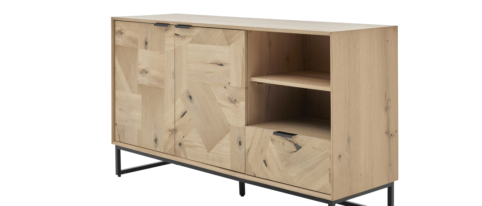 Roomio No. 2002 Sideboard Eiche Echtholzfurnier natur