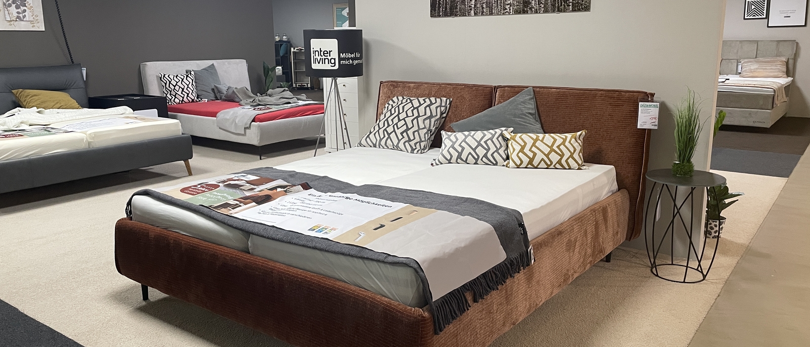 Interliving Serie 1417 B Polsterbett SALE